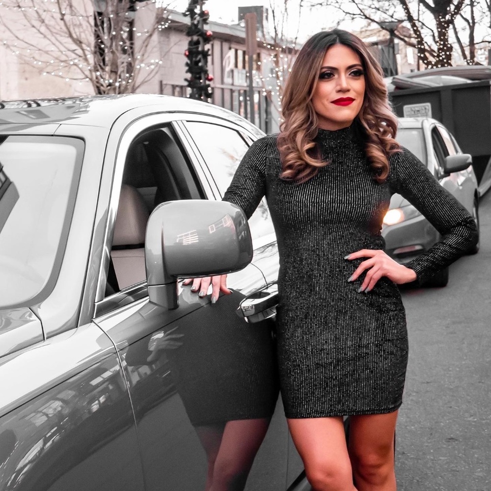Fierce Sparkle Mini Dress